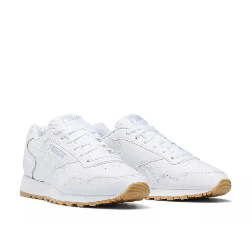 Reebok Royal Glide White Gum Sole Women's Sneakers Size 8 Classic Low Top Shoes